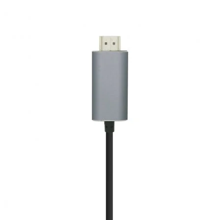 Aisens Cable Conversor USB-C a HDMI 4K@60Hz, 0.8m, Negro